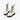 EMMA Lace Up Boot - Cream Beige