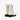 EMMA Lace Up Boot - Cream Beige