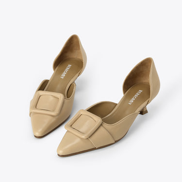 VANESSA Kitten Heel - Toffee