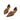 Cross-Knotted Pointy Kitten Heel - Caramel 
