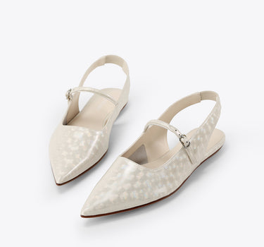  GILDING Pointed Mary Jane Slingback - Gilding Dot Pearl 