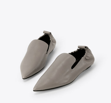 Pointed Ballet Flat - Grey