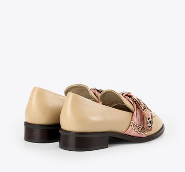 Diary Scarf Loafer - Toffee