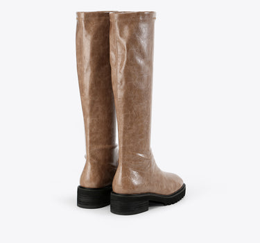Vegan Cling Stomper Boot  - Toffee