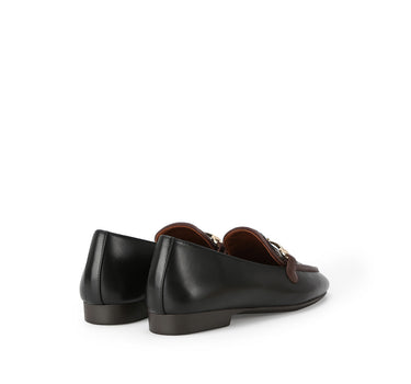 Contrast Soft Loafer - Woven Cacao 