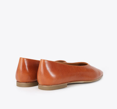 Round Ballet Flat - Coconut Shell 