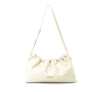 Scrunchie Shoulder Bag - Cream Beige