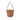 ORUKAMI Flat Hook Convertible Small Bucket Tote - Caramel 