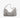 Ursula V11 Drape Hobo / Crossbody Bag Grand - Light Grey