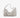 Ursula V11 Drape Hobo / Crossbody Bag Grand - Light Grey