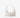 Ursula V11 Drape Hobo / Crossbody Bag - Cream
