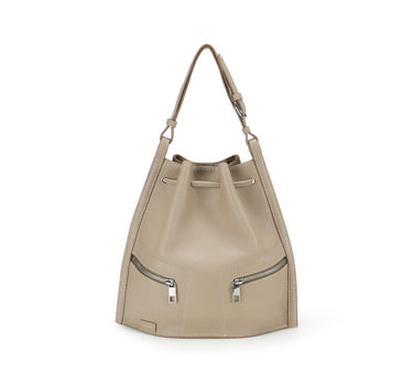 Ursula 2-Way Hobo Backpack Small - Toffee