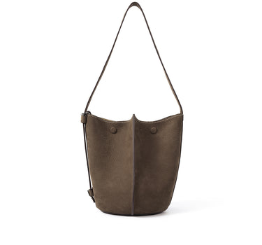 ORUKAMI Flat Hook Convertible Bucket Tote Small - Cacao