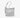 Asymmetric Bucket Bag - Light Grey