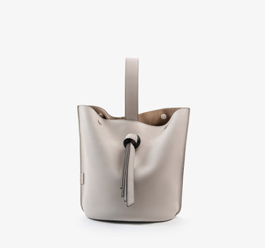 ORUKAMI Knots Bucket Bag - Cream