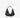 Ursula V11 Drape Hobo / Crossbody Bag Small - Black