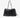 Bashour Front Pockets Shoulder Bag Large - Black