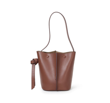 Orukami Knot Bucket Bag Small - Caramel