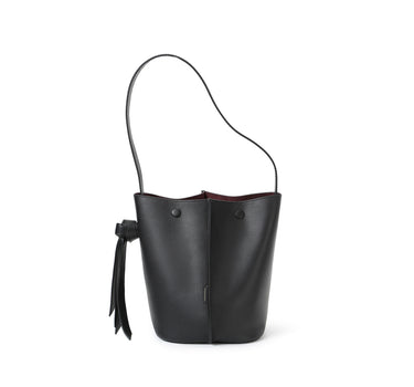 Orukami Knot Bucket Bag Small - Black