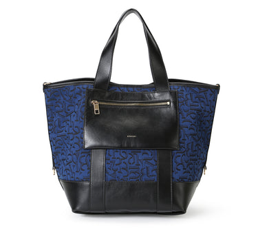 Nin 6-Way Canvas Tote - Navy