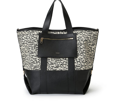 Nin 6-Way Canvas Tote Grand - Cream Beige