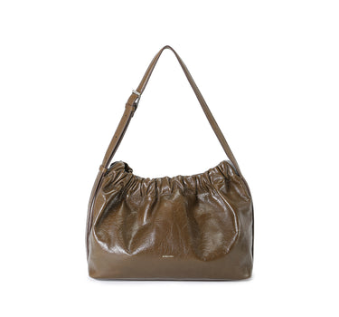 Scrunchie Shoulder Bag - Cacao