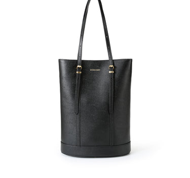 LYLE Portrait Tote - Embossed Black