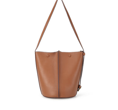 ORUKAMI Flat Hook Convertible Bucket Tote - Caramel