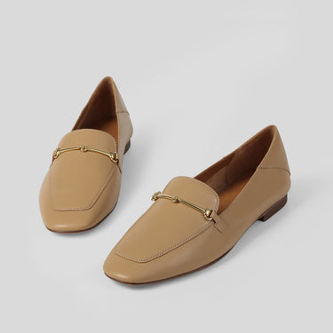 BARRY Loafers - Smooth Oat