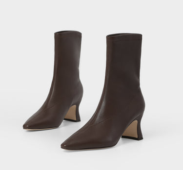 Slip-On Ankle Boots - Cacao