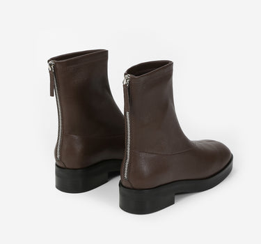 Zip Ankle Boot - Cacao