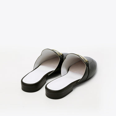 JANA Mules Pantoufles - Noir