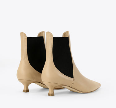 Elastic Ankle Boot - Soft Birch