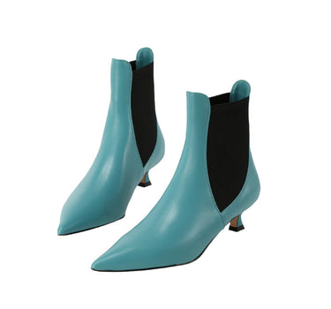 Bottine Elastique - Bleu Océan