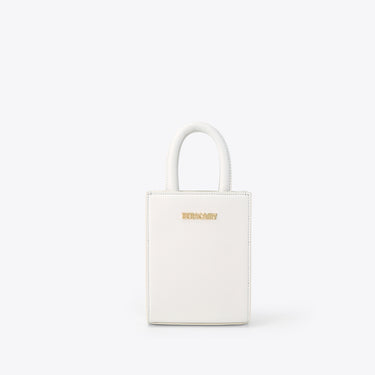 Mini Tote with Handle - Ivory