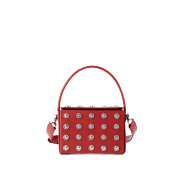 DEVON Bag - Embellished Cadmium Red