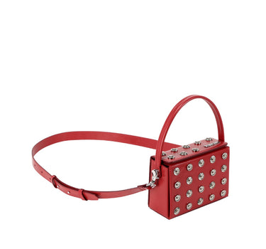 DEVON Bag - Embellished Cadmium Red