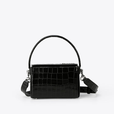 DEVON Bag - Embossed Black