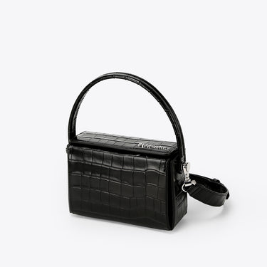 DEVON Bag - Embossed Black