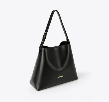 Triangular Shoulder Bag - Black