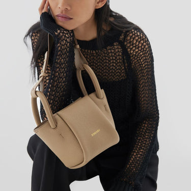 NADIA Mini Satchel - Amande