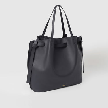 JHENNA Knot Large Tote Noeud - Gris Galet